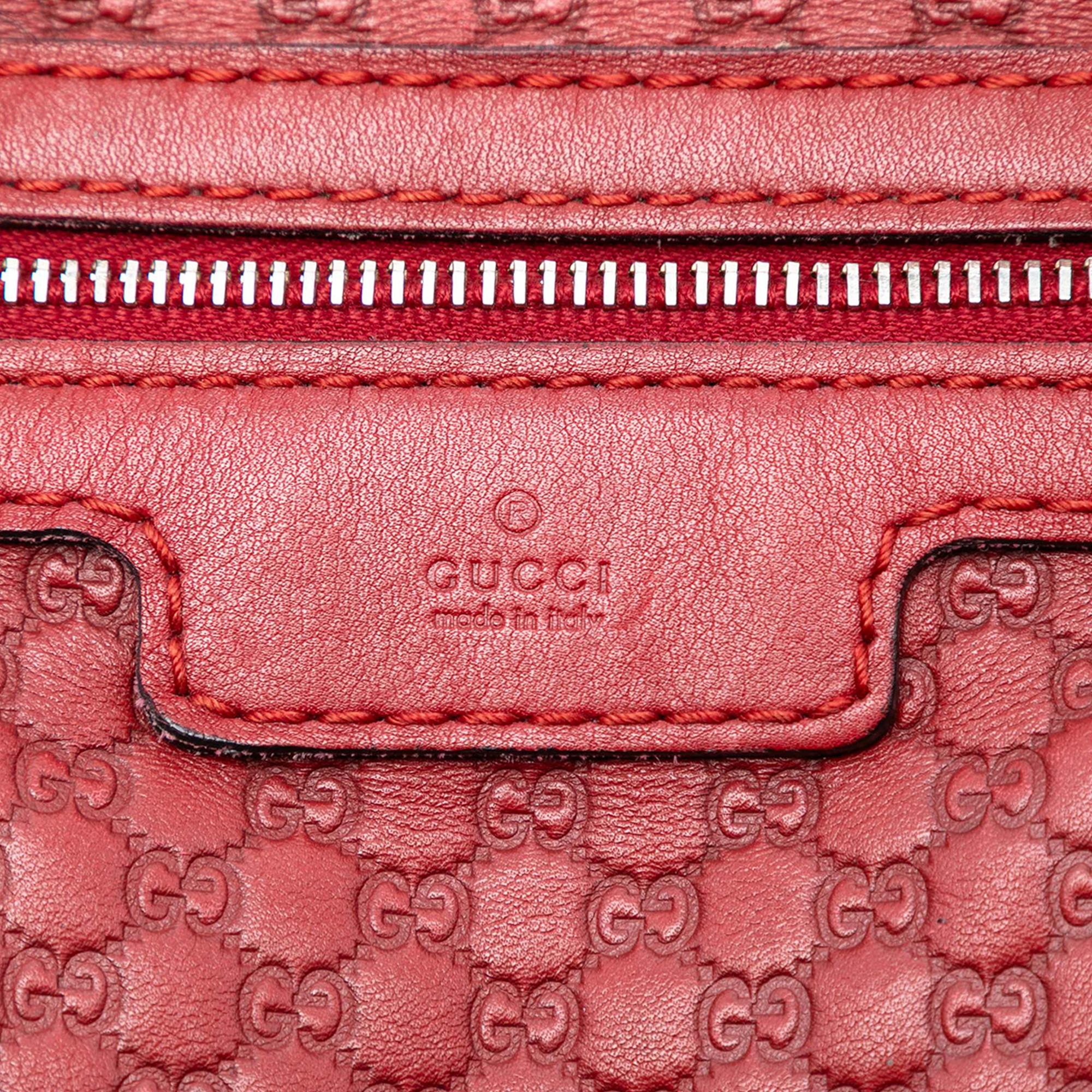 Gucci Medium Microguccissima Joy Boston Bag