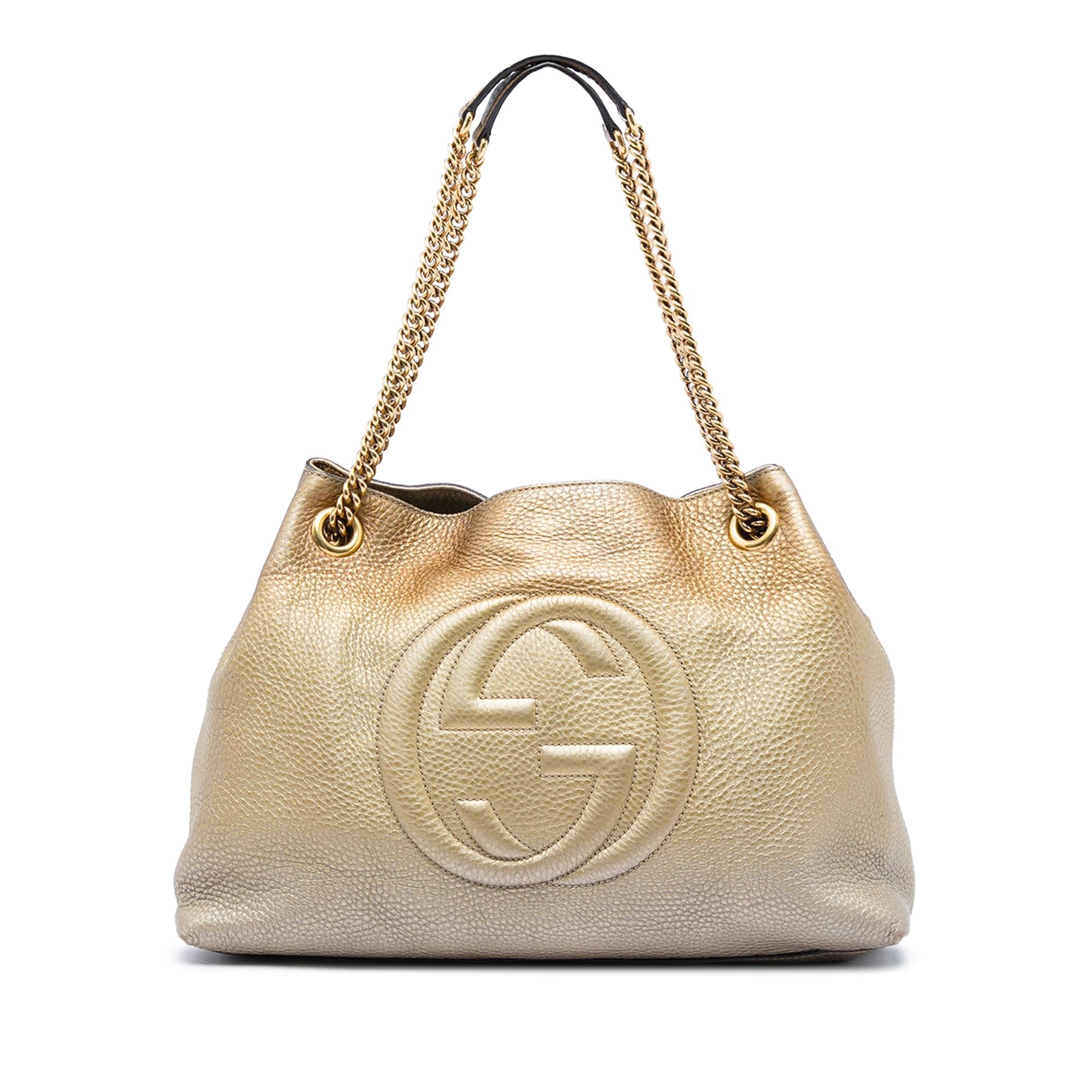 Gucci Medium Ombre Calfskin Soho Chain Tote