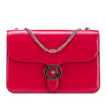 Gucci Medium Patent Dollar Interlocking G Crossbody