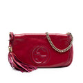 Gucci Medium Patent Soho Chain Flap Crossbody