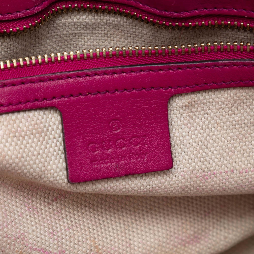 Gucci Medium Patent Soho Chain Flap Crossbody