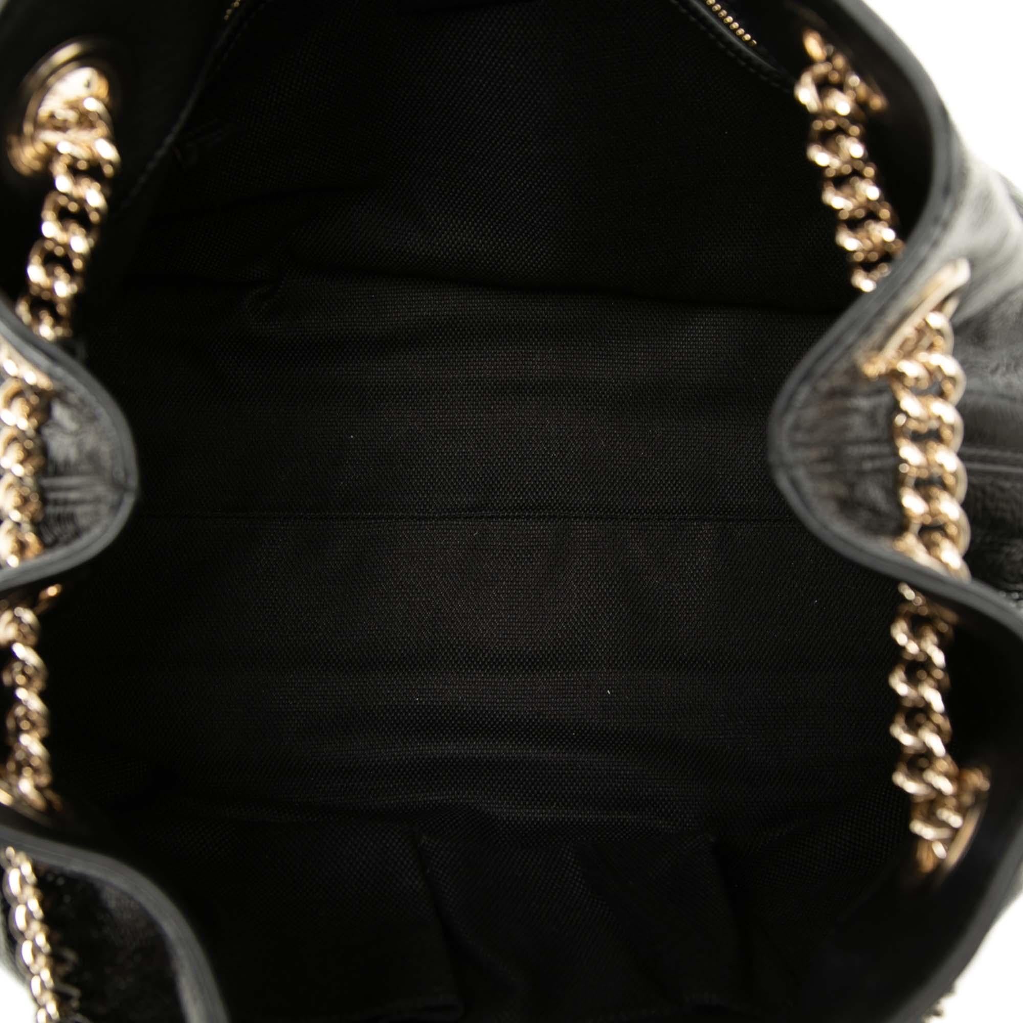 Gucci Medium Patent Soho Chain Tote