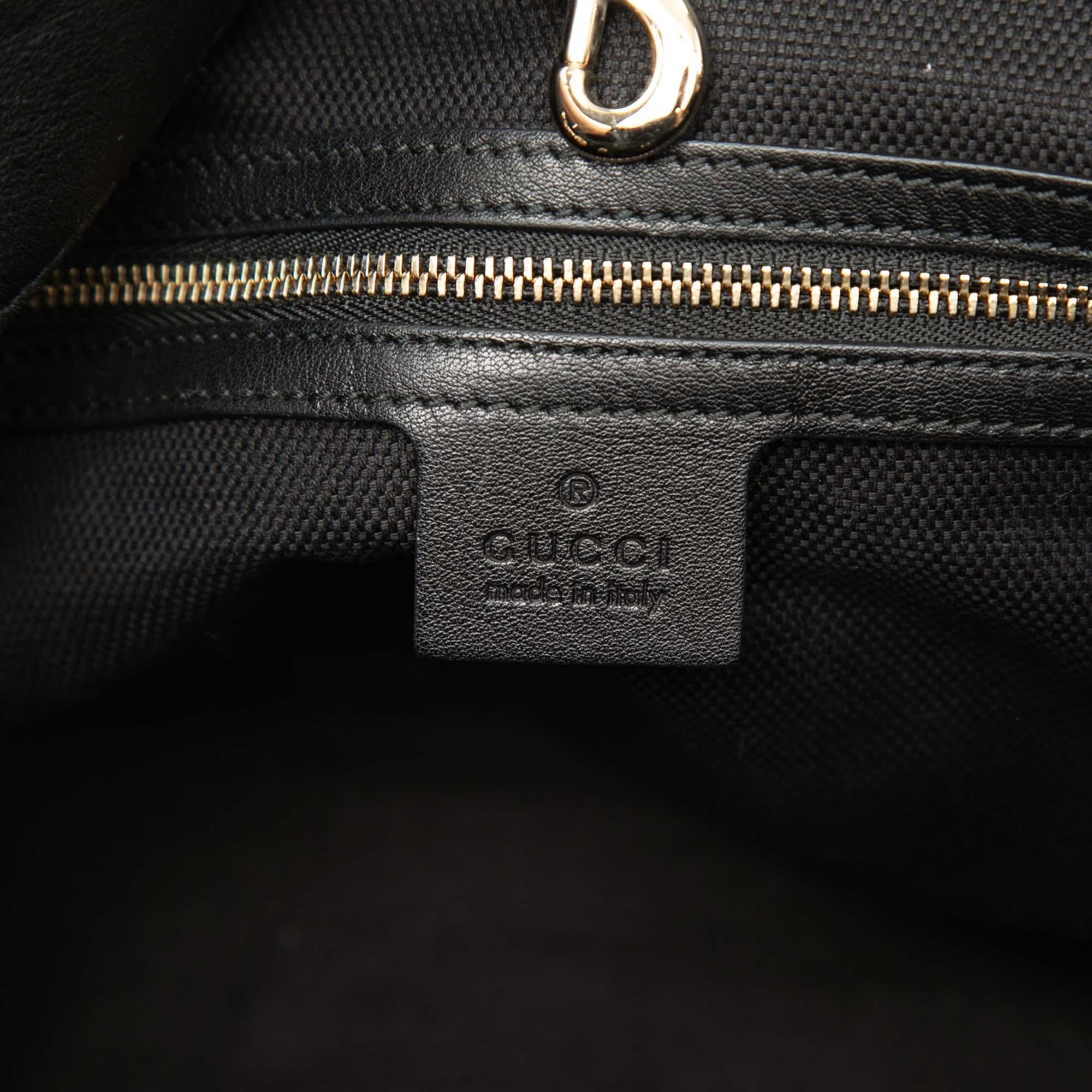 Gucci Medium Patent Soho Chain Tote
