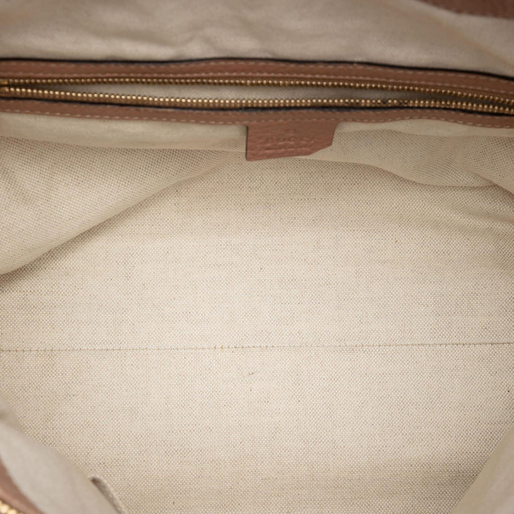 Gucci Medium Pebbled Calfskin Bella Shoulder Bag