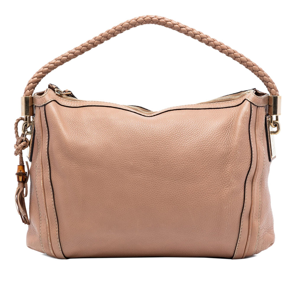 Gucci Medium Pebbled Calfskin Bella Shoulder Bag