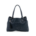 Gucci Medium Pebbled Calfskin Soho Working Satchel
