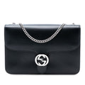 Gucci Medium Polished Calfskin Dollar Interlocking G Crossbody