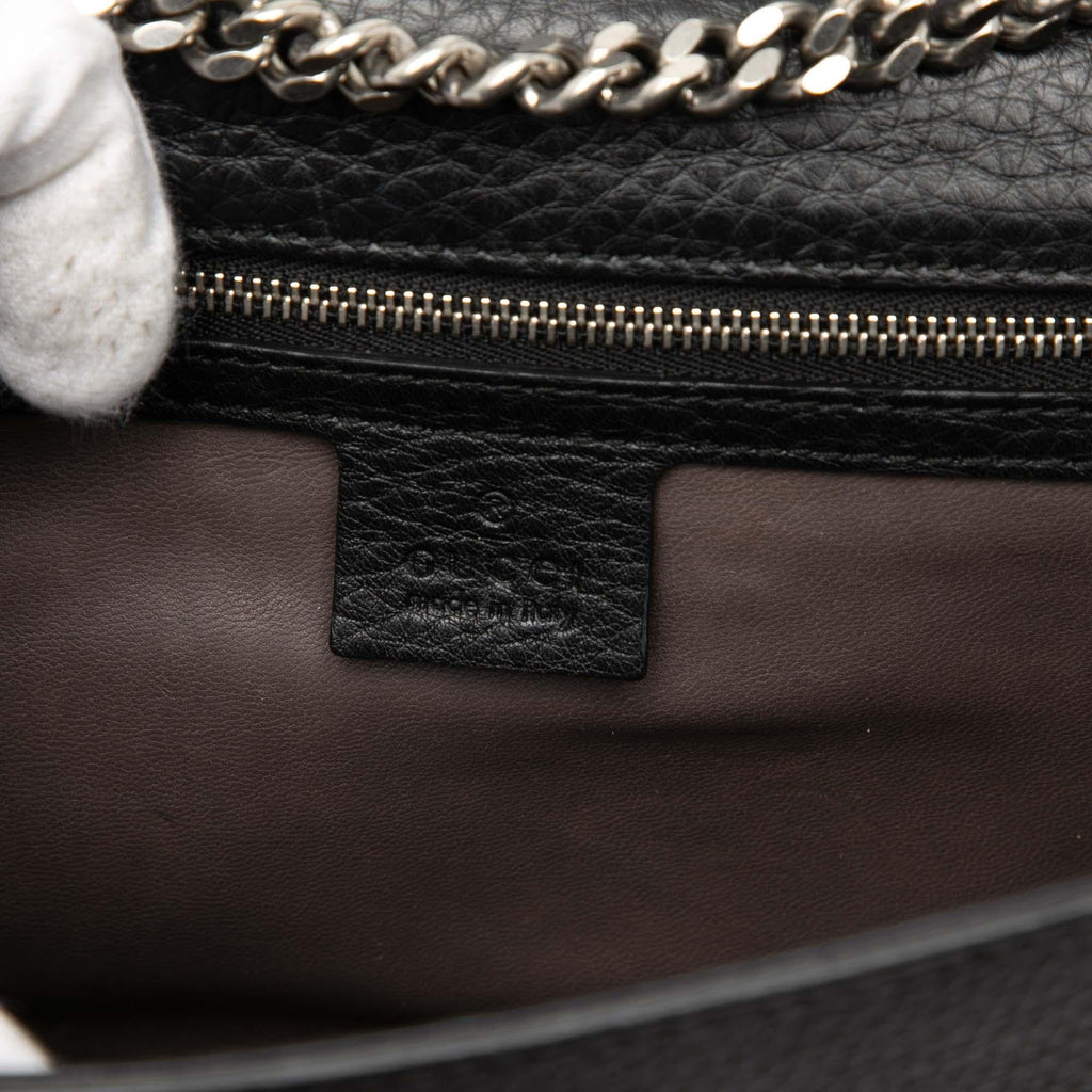Gucci Medium Studded Leather Miss Bamboo Crossbody