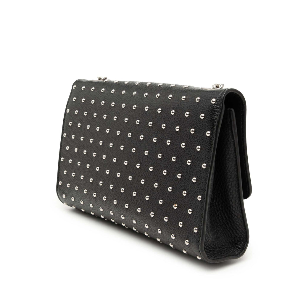 Gucci Medium Studded Leather Miss Bamboo Crossbody