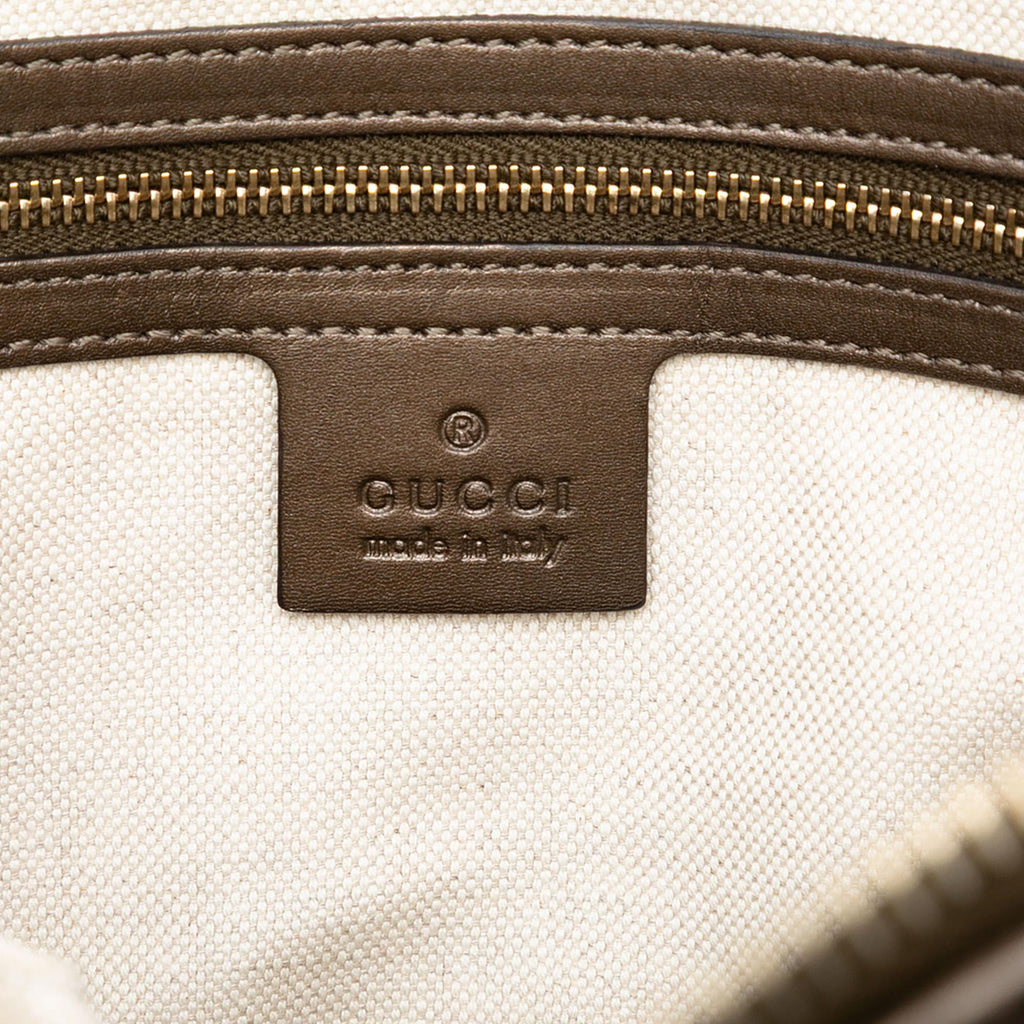 Gucci Metallic Guccissima Heart Bit Tote