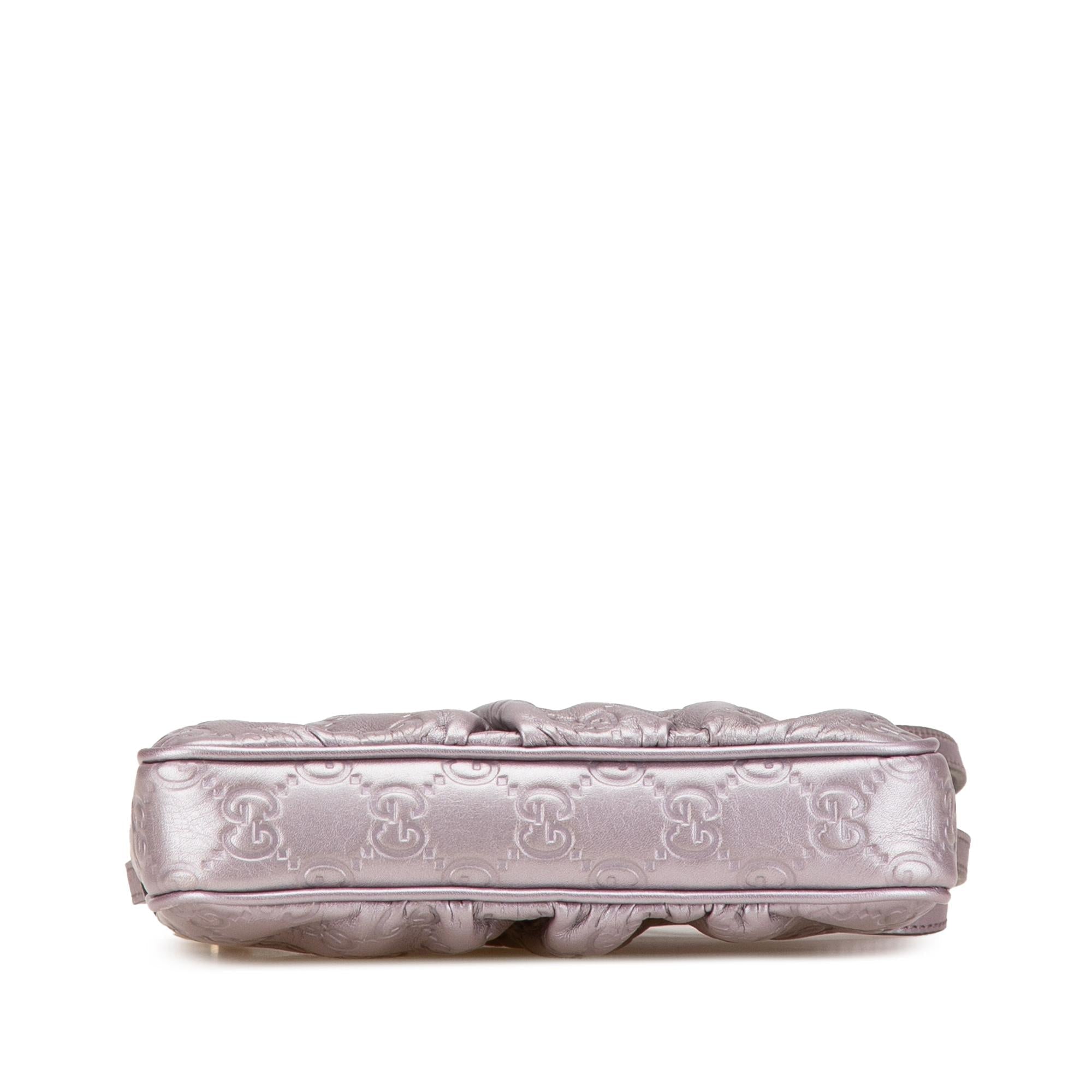 Gucci Metallic Guccissima Lovely Crossbody