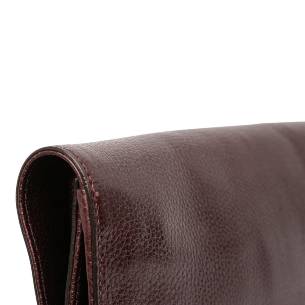 Gucci Metallic Leather Soho Disco Clutch