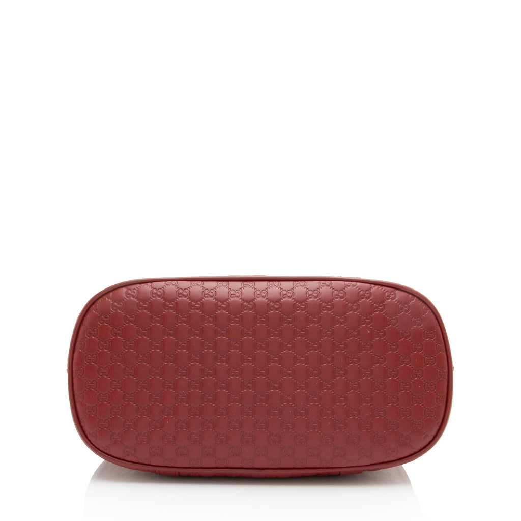 Gucci Microguccissima Leather Dome Small Satchel