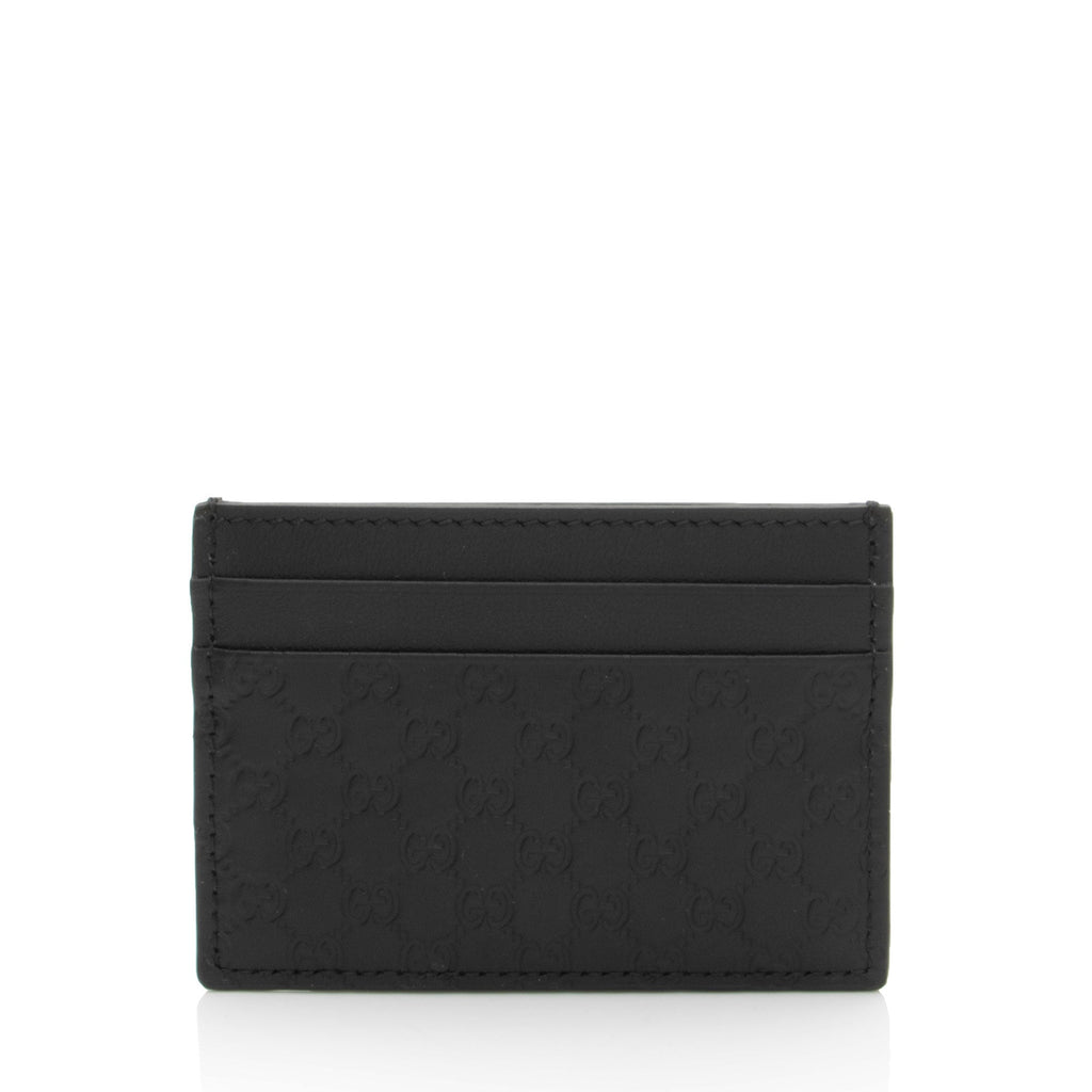 Gucci Microguccissima Leather Signature Card Case