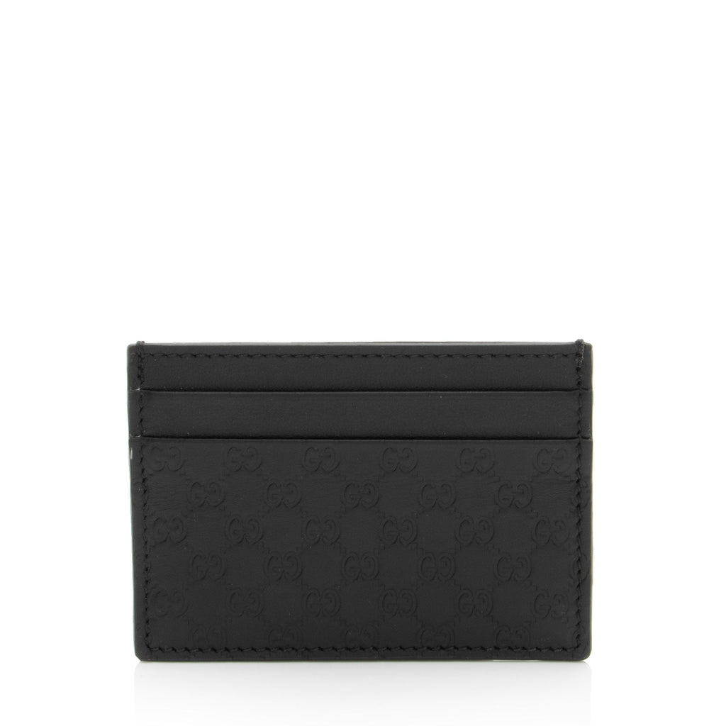 Gucci Microguccissima Leather Signature Card Case