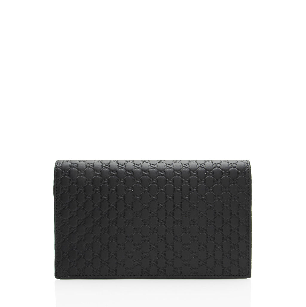 Gucci Microguccissima Leather Wallet Crossbody