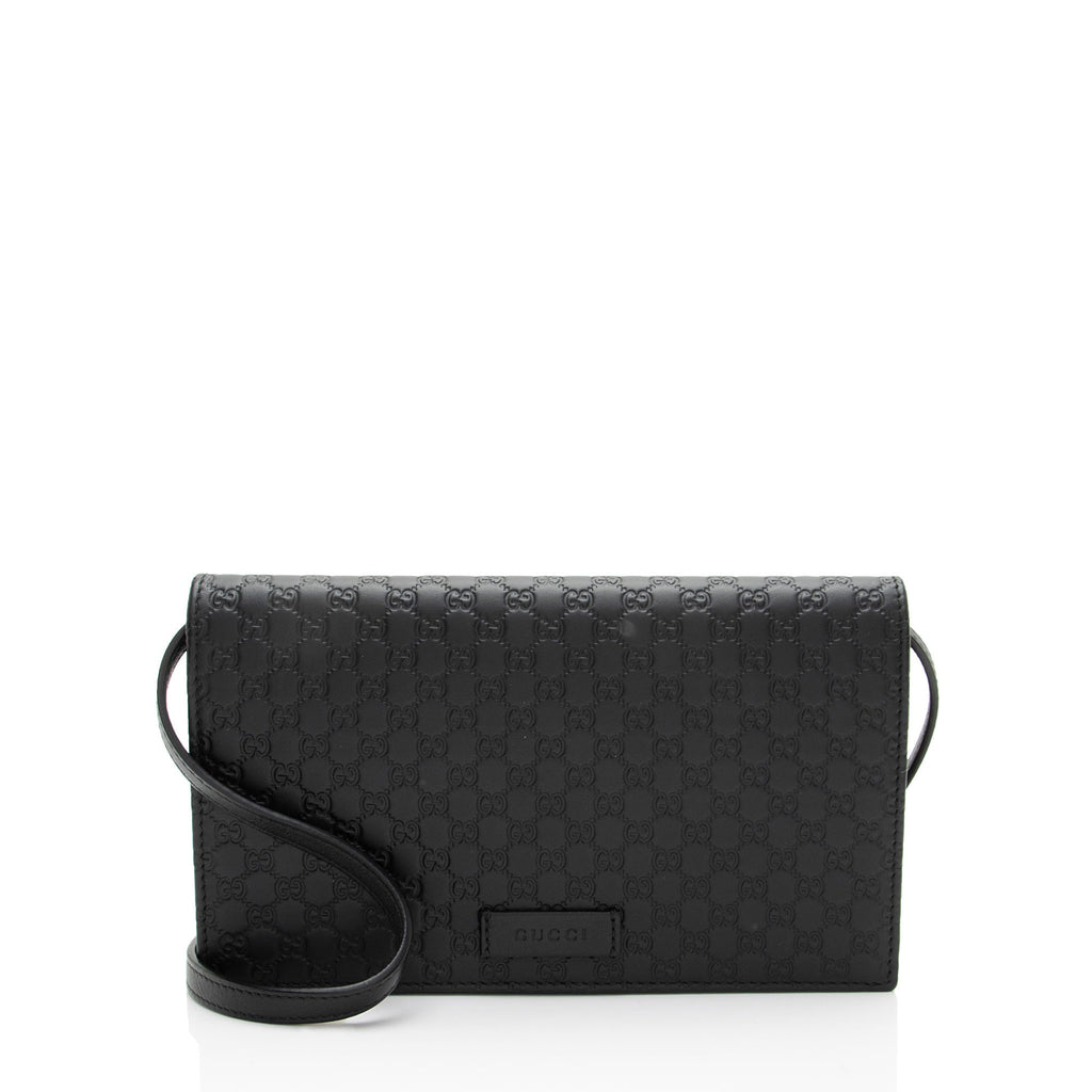 Gucci Microguccissima Leather Wallet Crossbody