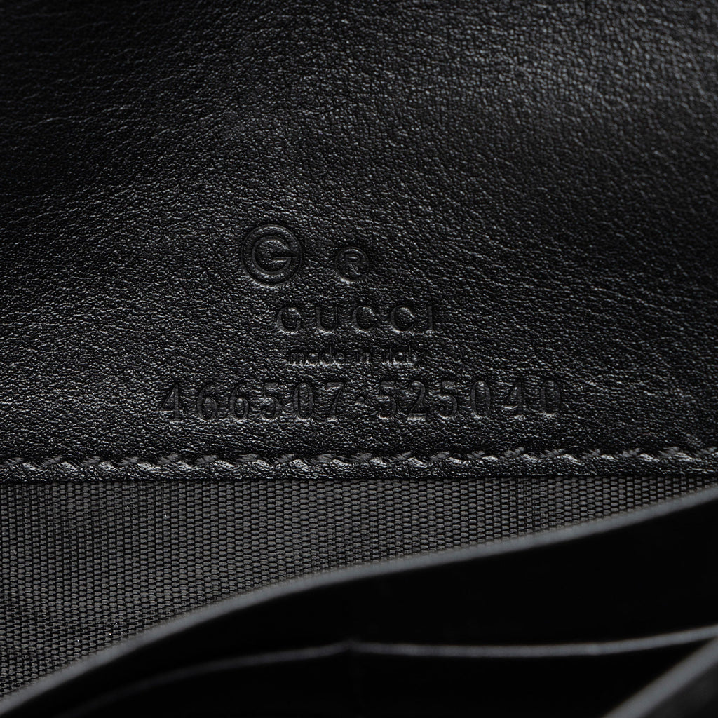 Gucci Microguccissima Leather Wallet Crossbody