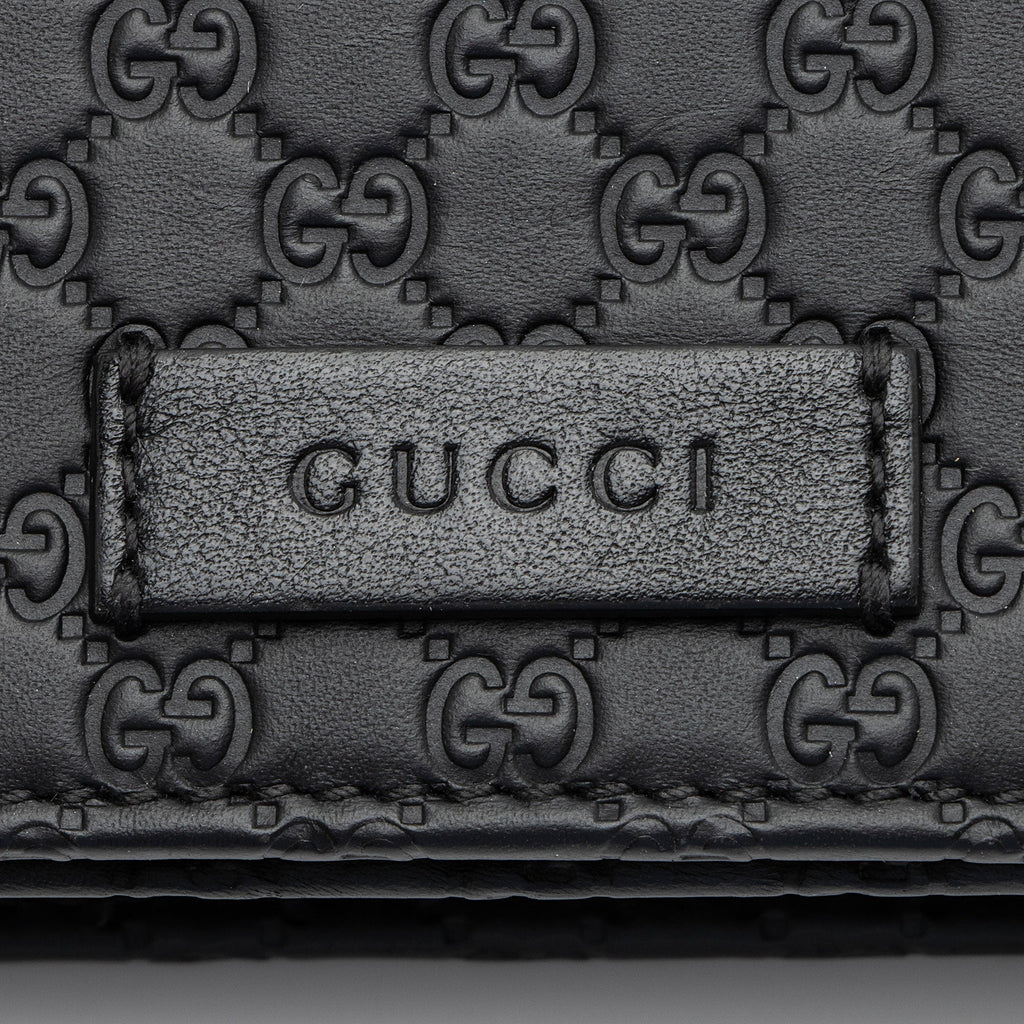 Gucci Microguccissima Leather Wallet Crossbody