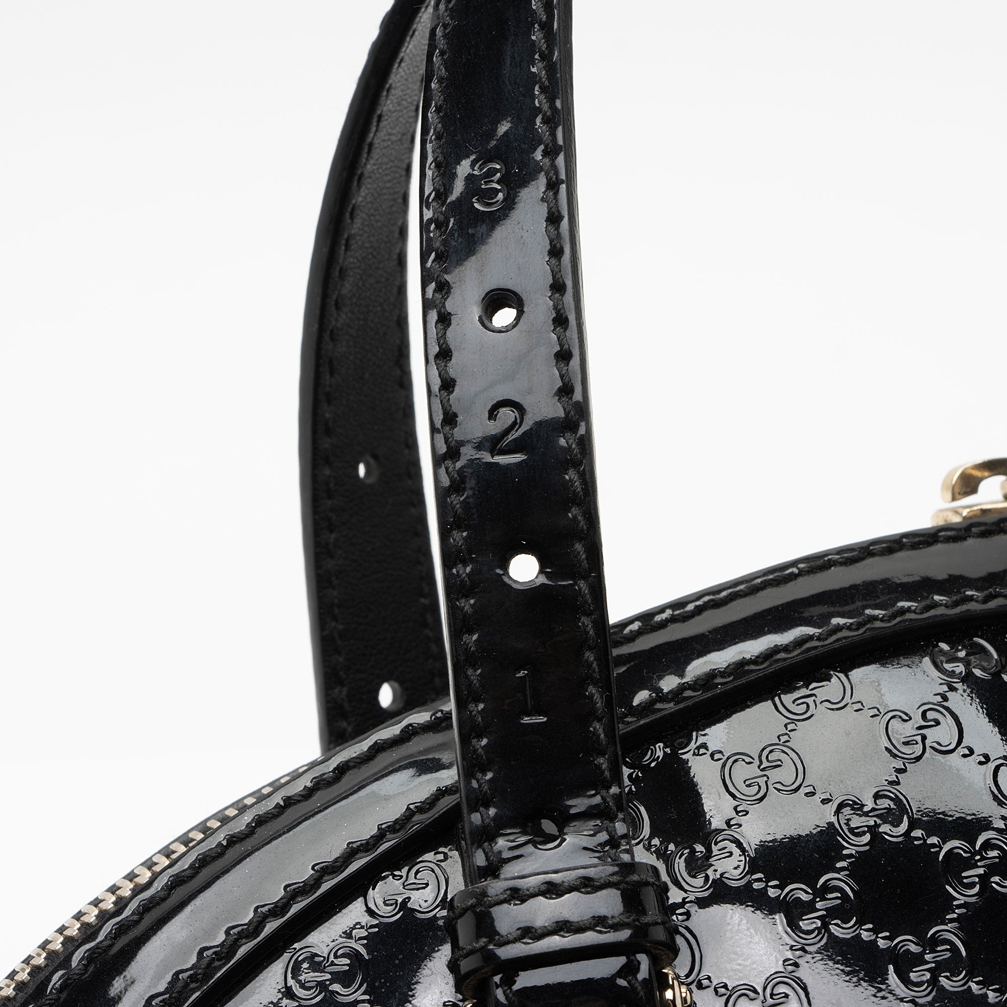 Gucci Microguccissima Patent Leather Nice Satchel (SHF-pCYqKU)