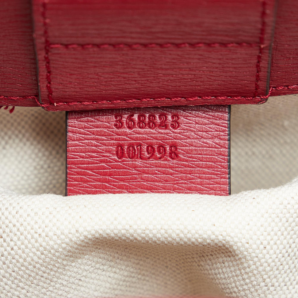 Gucci Mini  Blooms Bamboo Shopper (SHG-00UAfn)