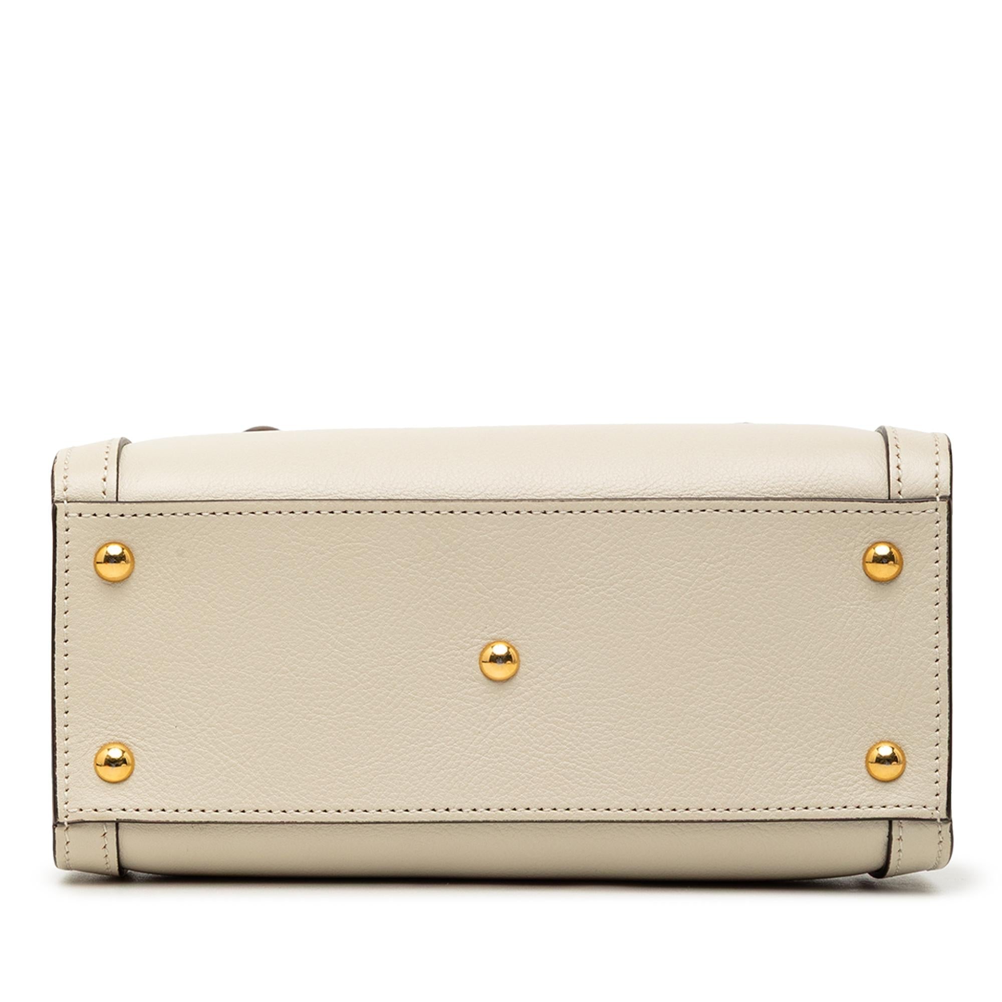 Gucci Mini Calfskin Bamboo Diana Satchel
