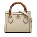 Gucci Mini Calfskin Bamboo Diana Satchel