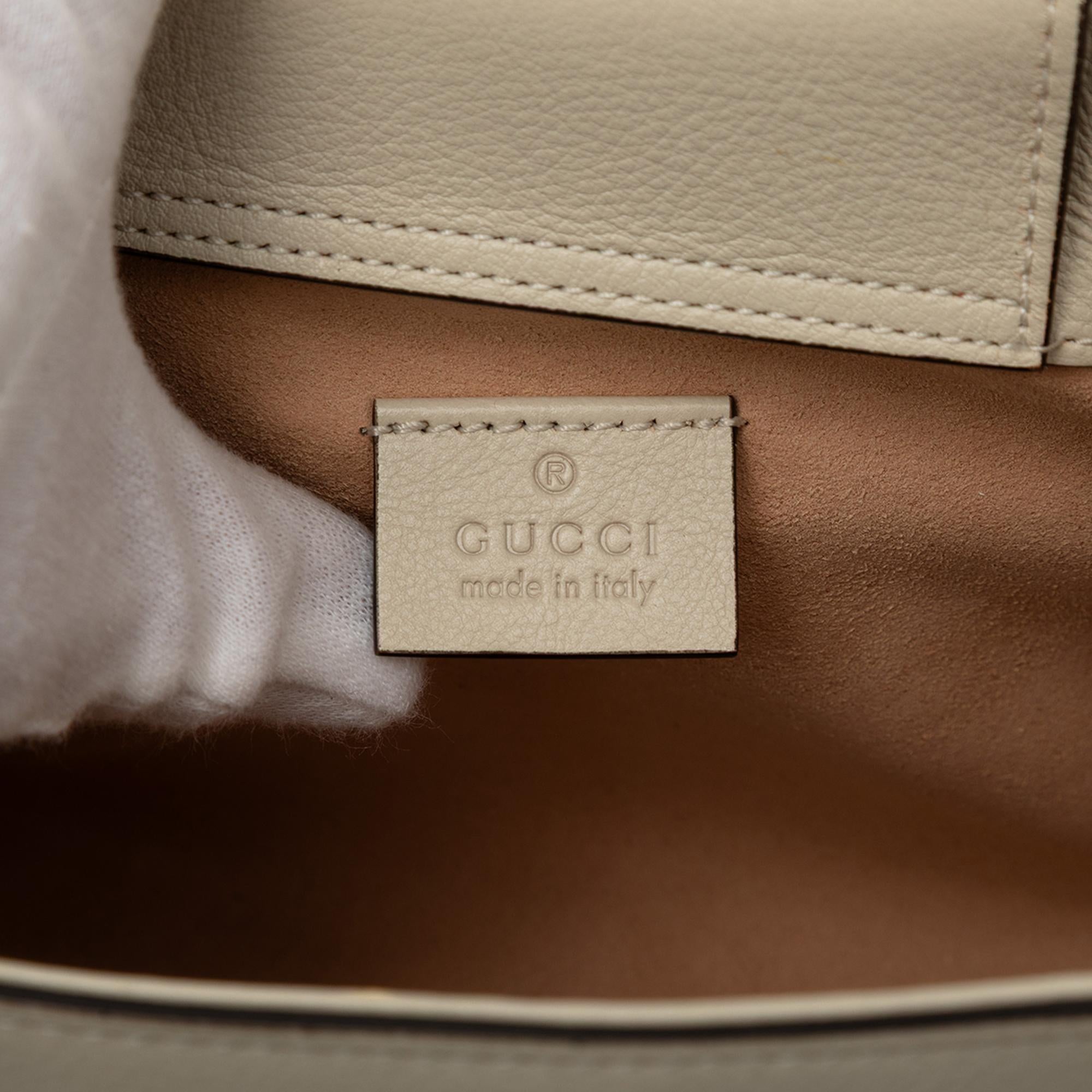 Gucci Mini Calfskin Bamboo Diana Satchel