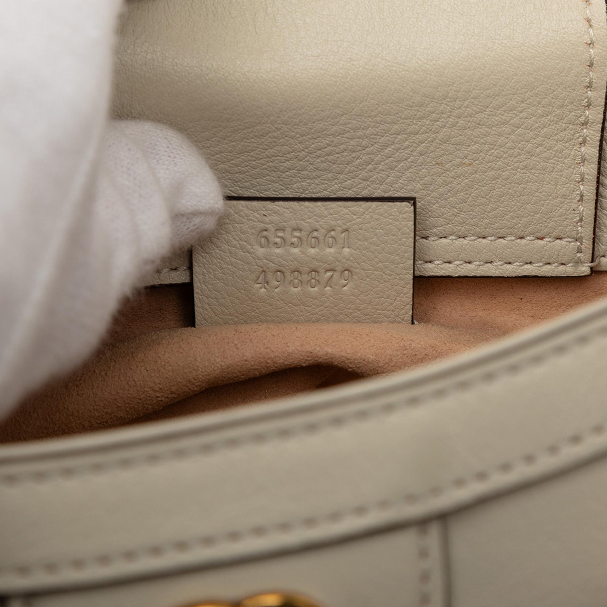 Gucci Mini Calfskin Bamboo Diana Satchel