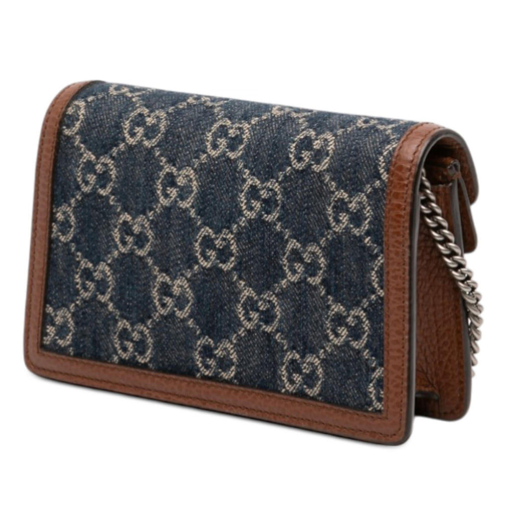 Gucci Mini GG Denim Dionysus Crossbody