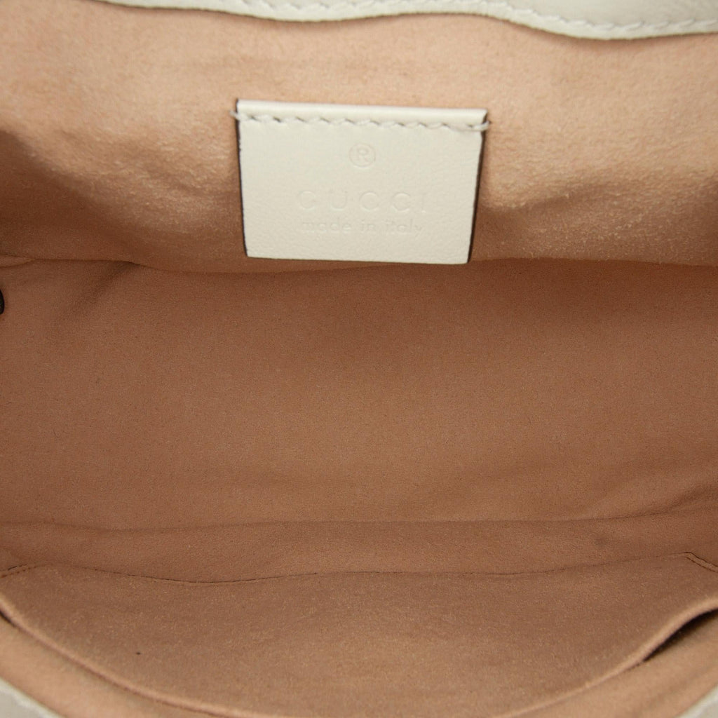 Gucci Mini GG Marmont Torchon Top Handle Bag (SHG-WZvkah)