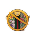 Gucci Mini GG Supreme Flora Ophidia Round Crossbody