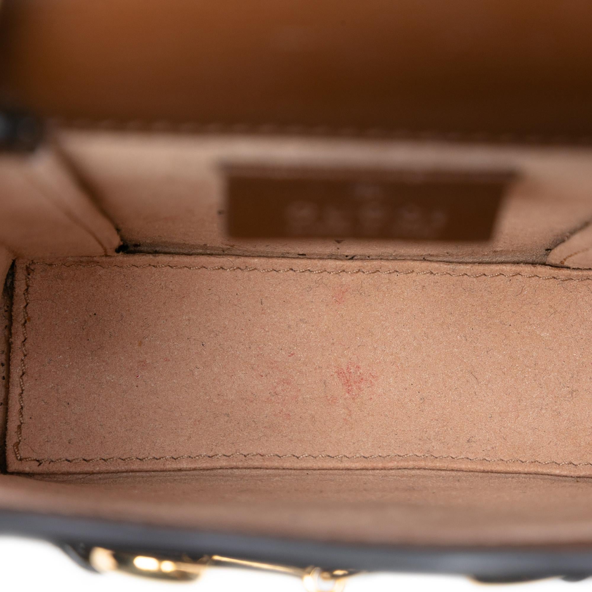 Gucci Mini GG Supreme Horsebit 1955 Crossbody