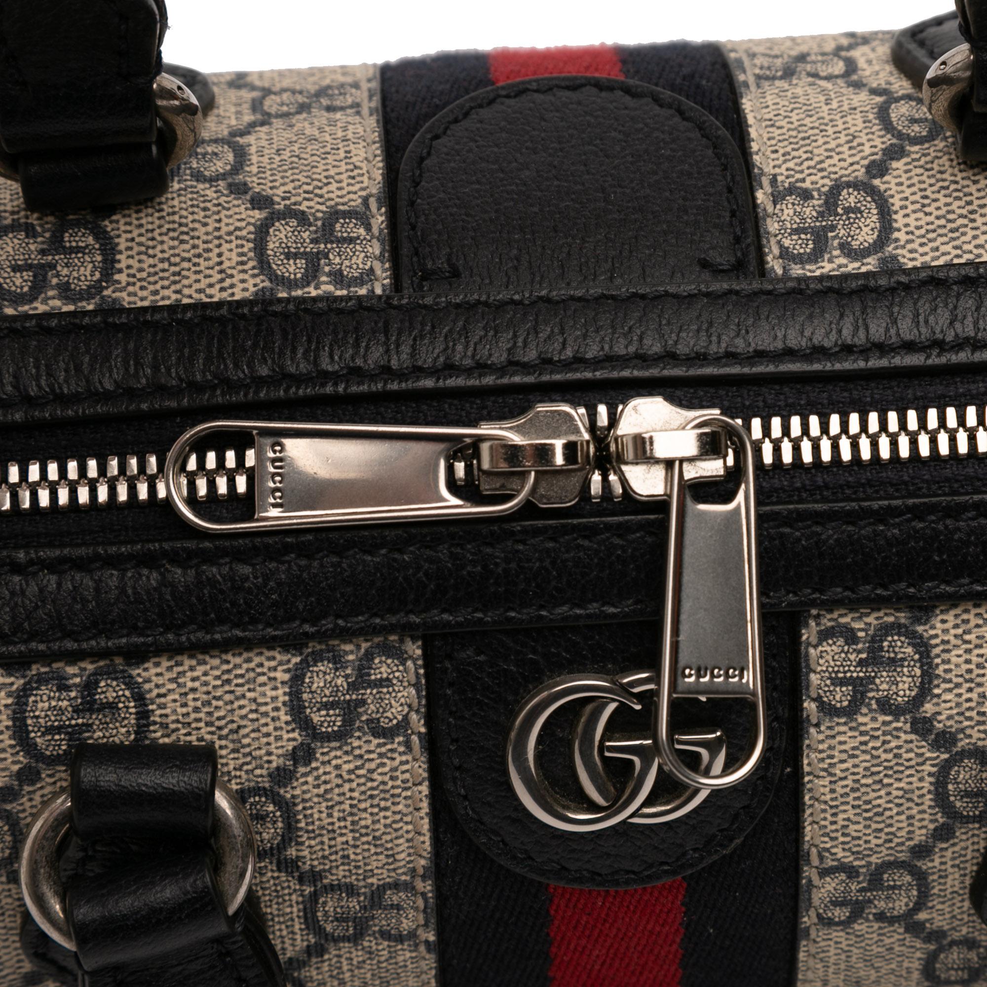 Gucci Mini GG Supreme Ophidia Web Satchel