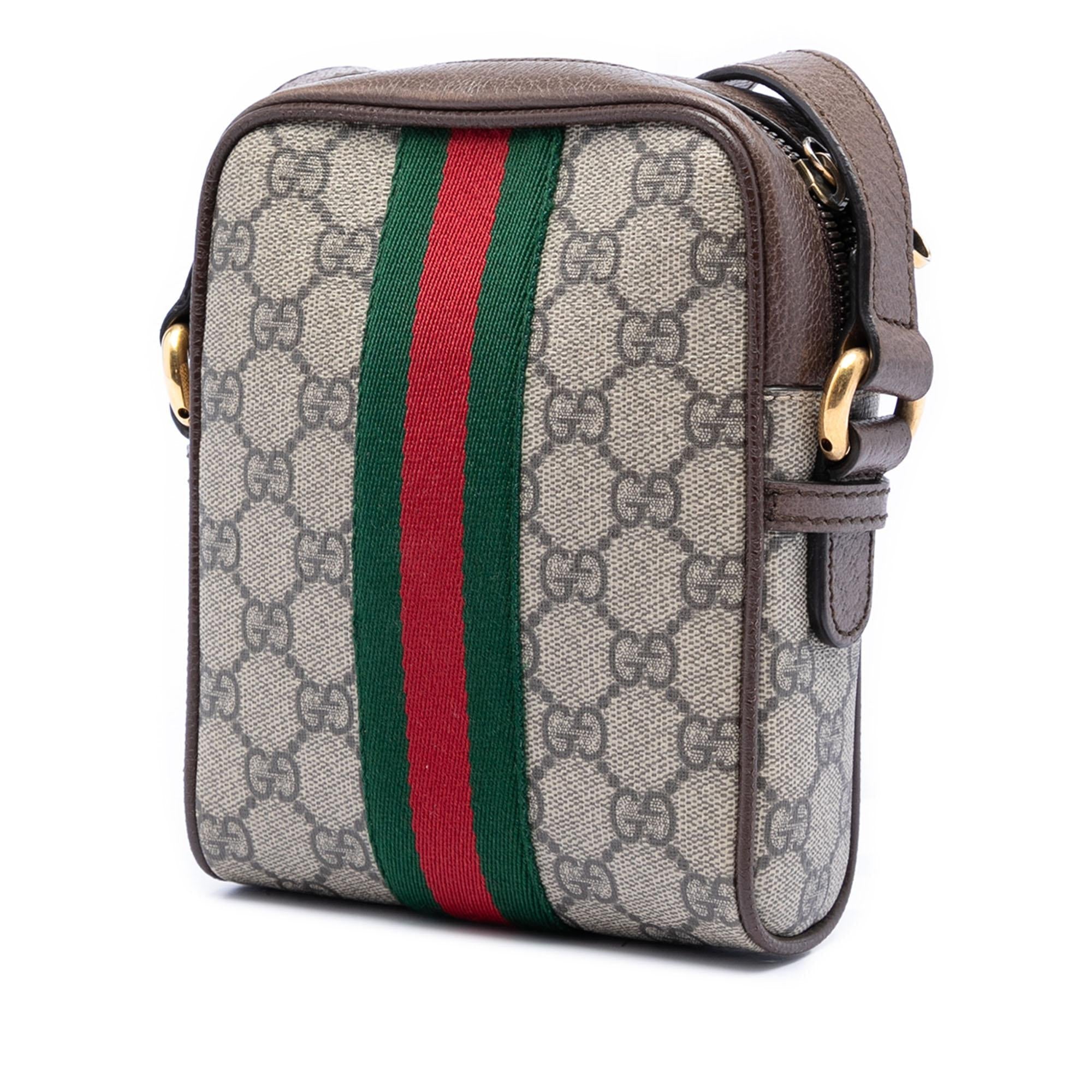 Gucci Mini GG Supreme Web Ophidia Crossbody