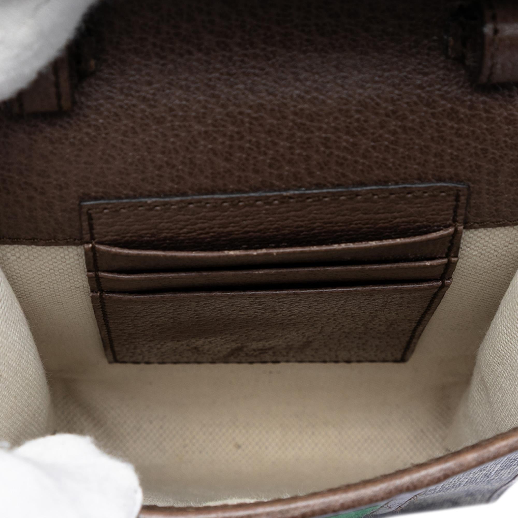 Gucci Mini GG Supreme Web Ophidia Crossbody