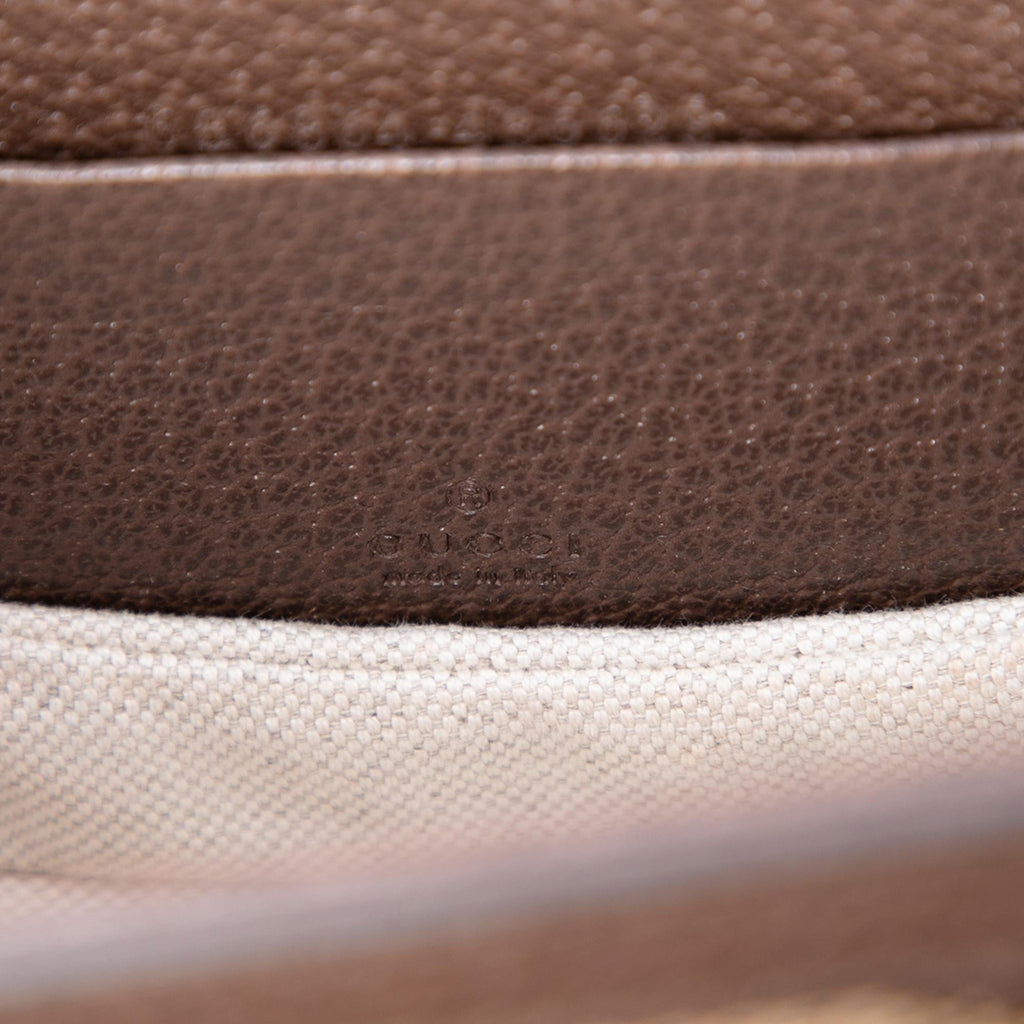 Gucci Mini Jumbo GG Canvas 1947 Bamboo Top Handle Bag