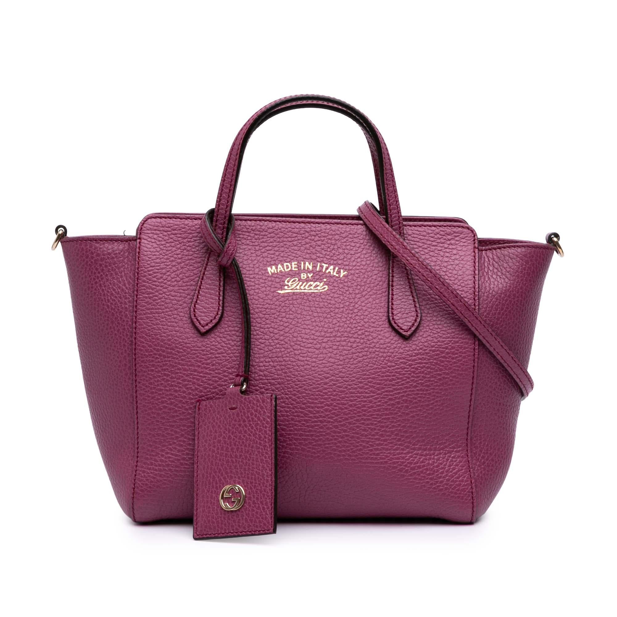 Gucci Mini Leather Swing Satchel