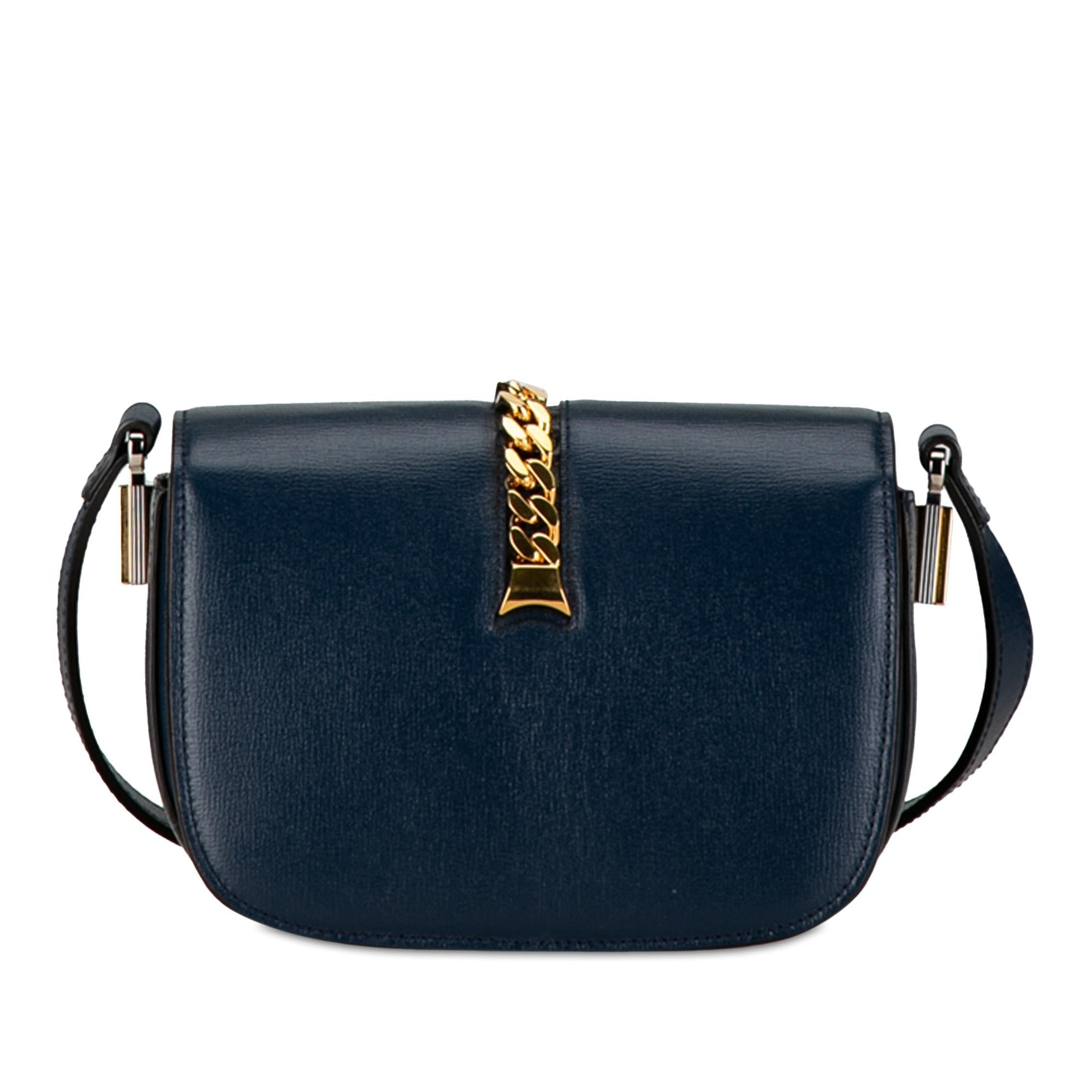 Gucci Mini Leather Sylvie 1969 Crossbody
