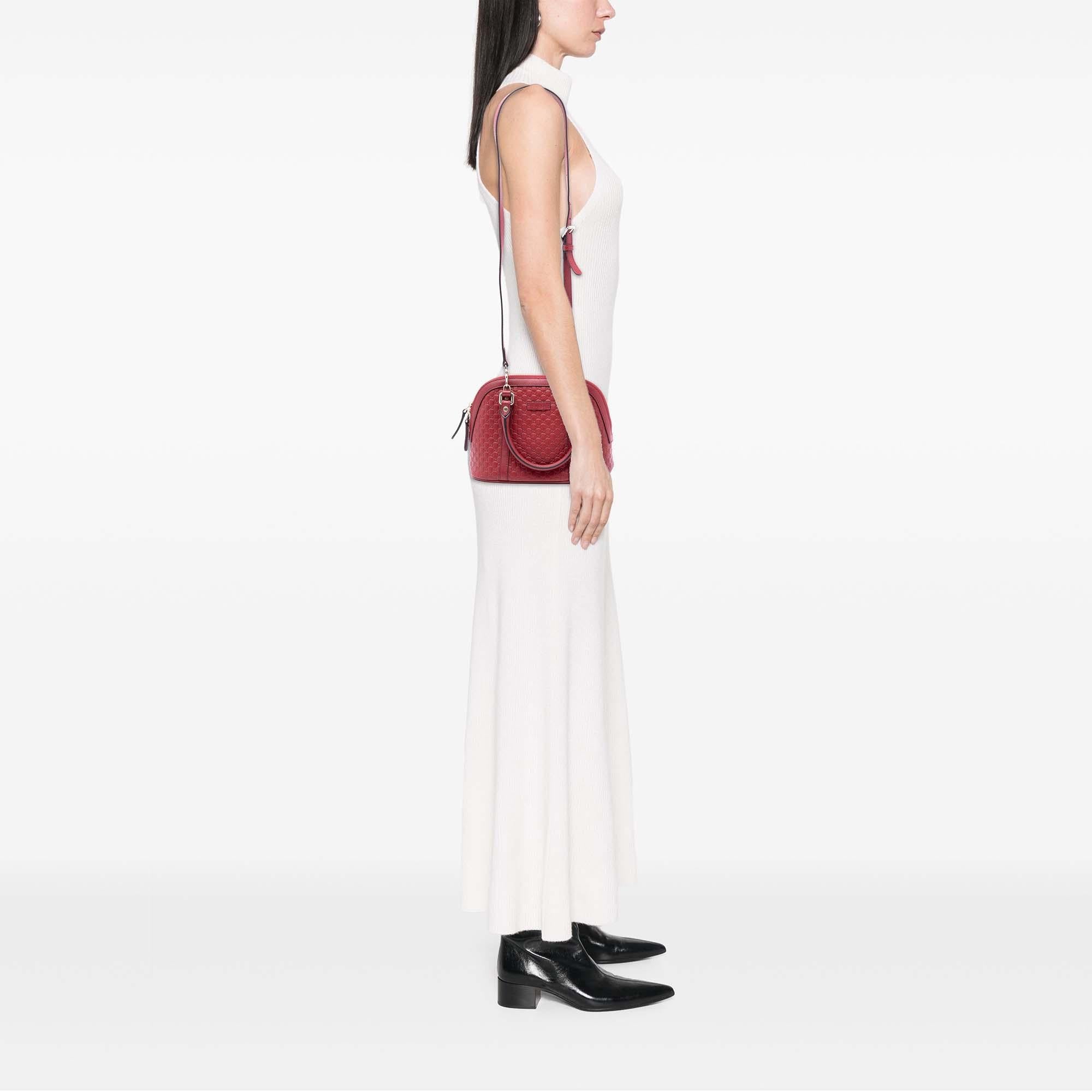 Gucci Mini Microguccissima Dome Satchel
