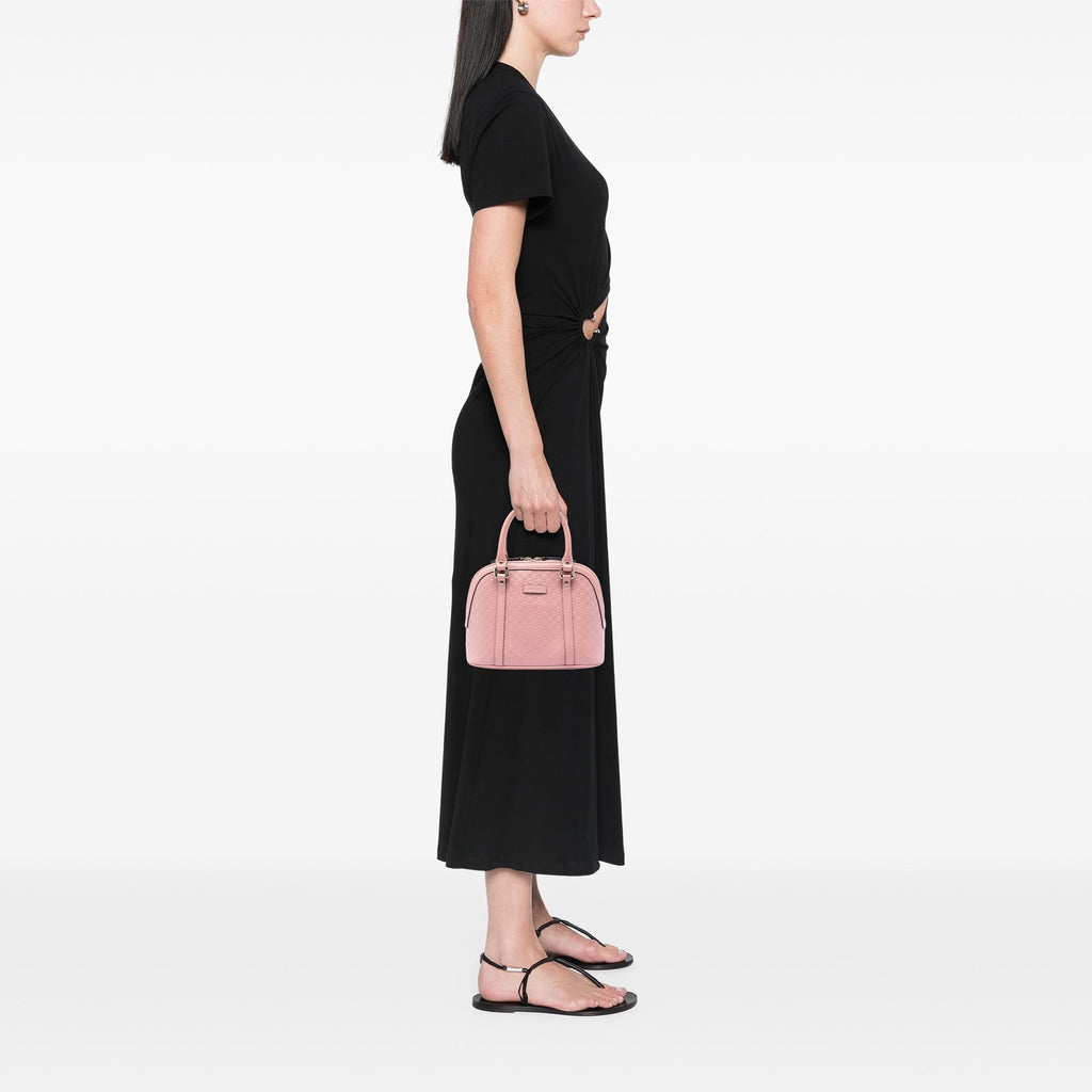 Gucci Mini Microguccissima Dome Satchel