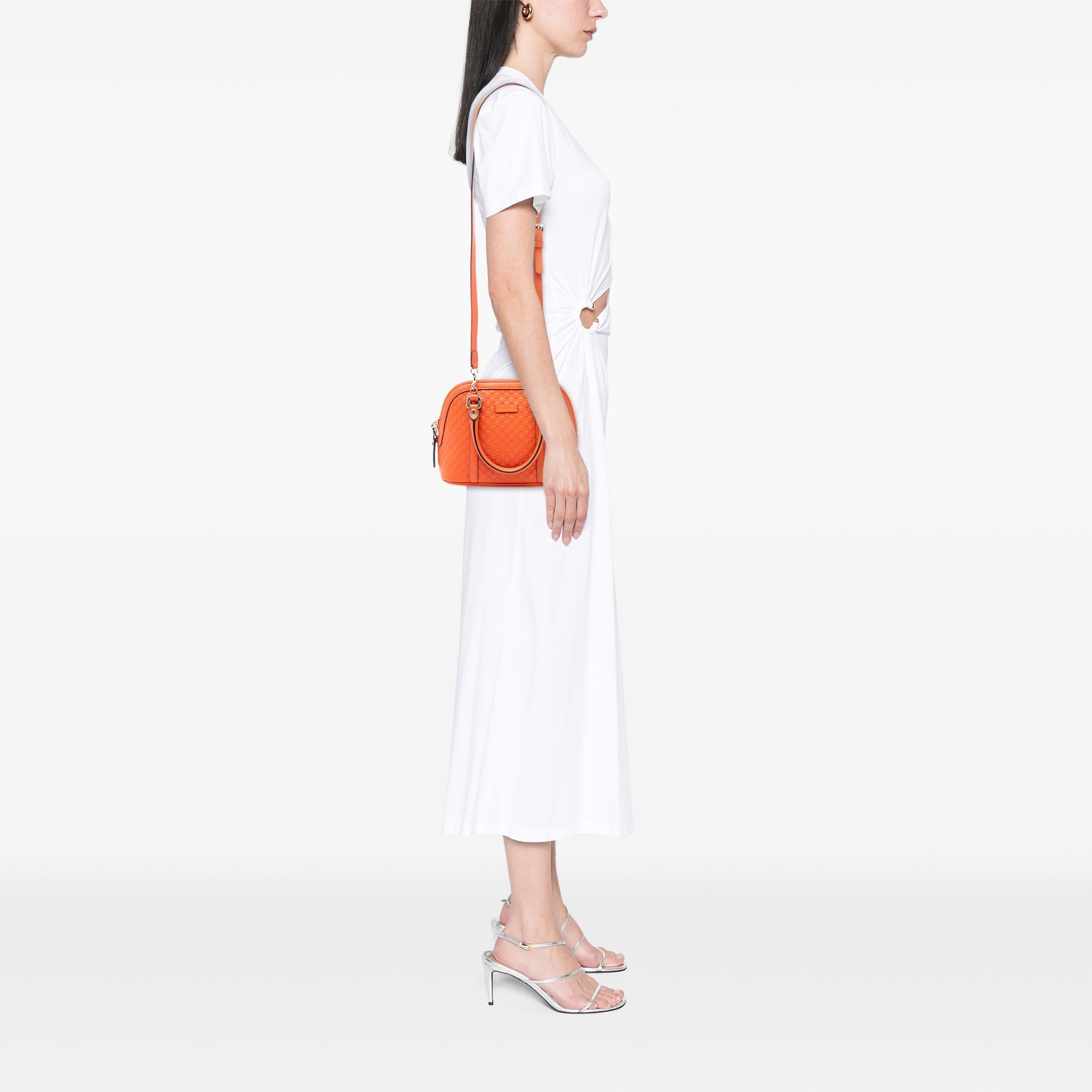 Gucci Mini Microguccissima Dome Satchel