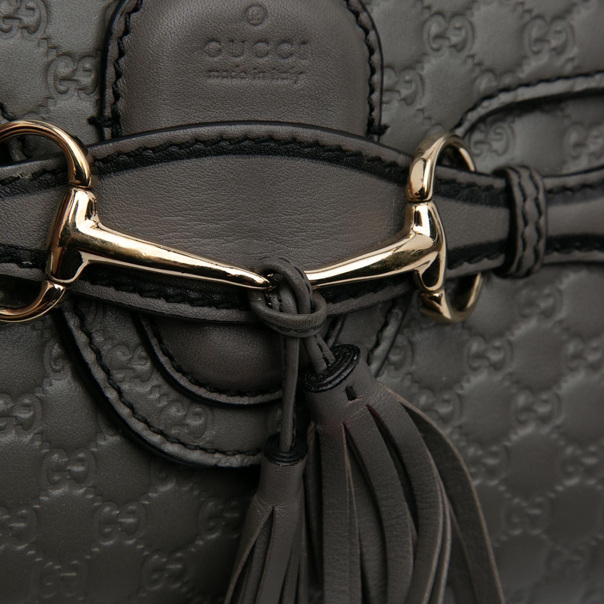 Gucci Mini Microguccissima Emily Crossbody