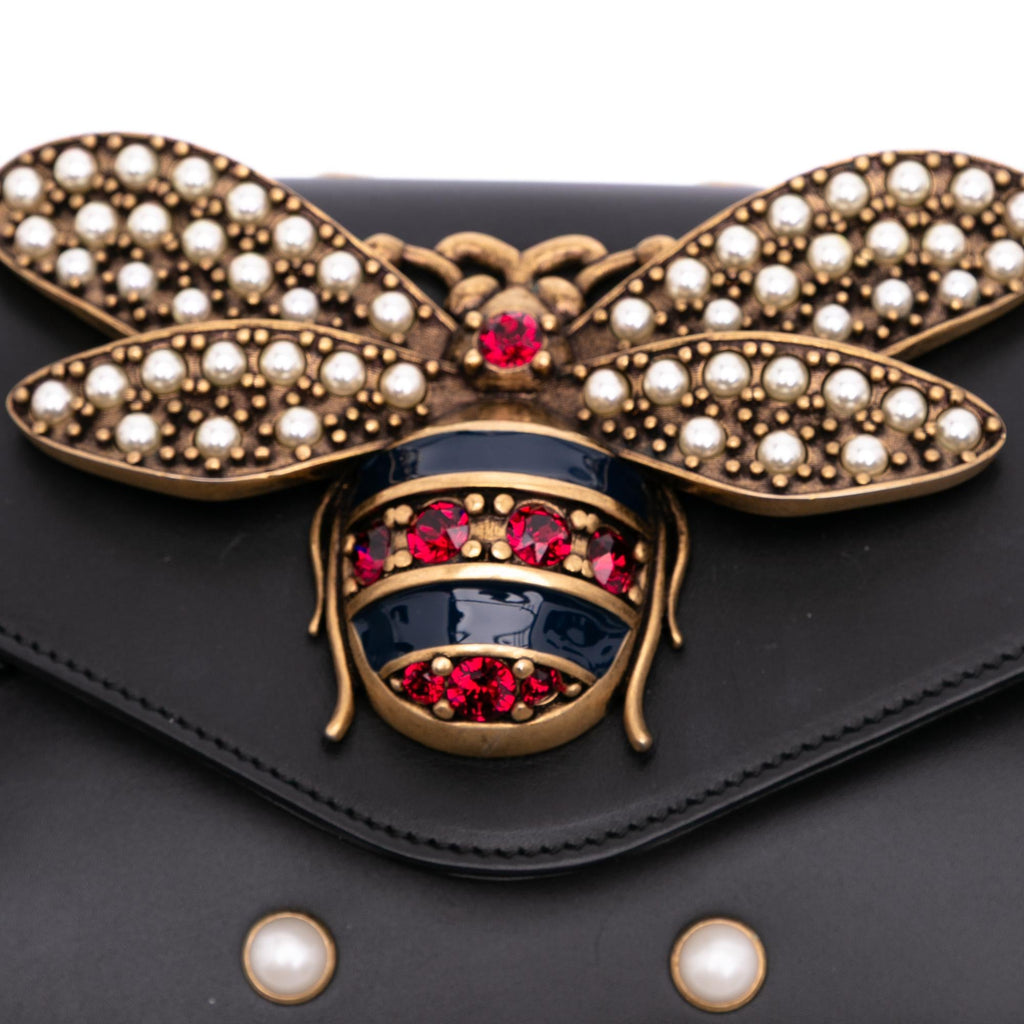 Gucci Mini Queen Margaret Broadway Leather Satchel