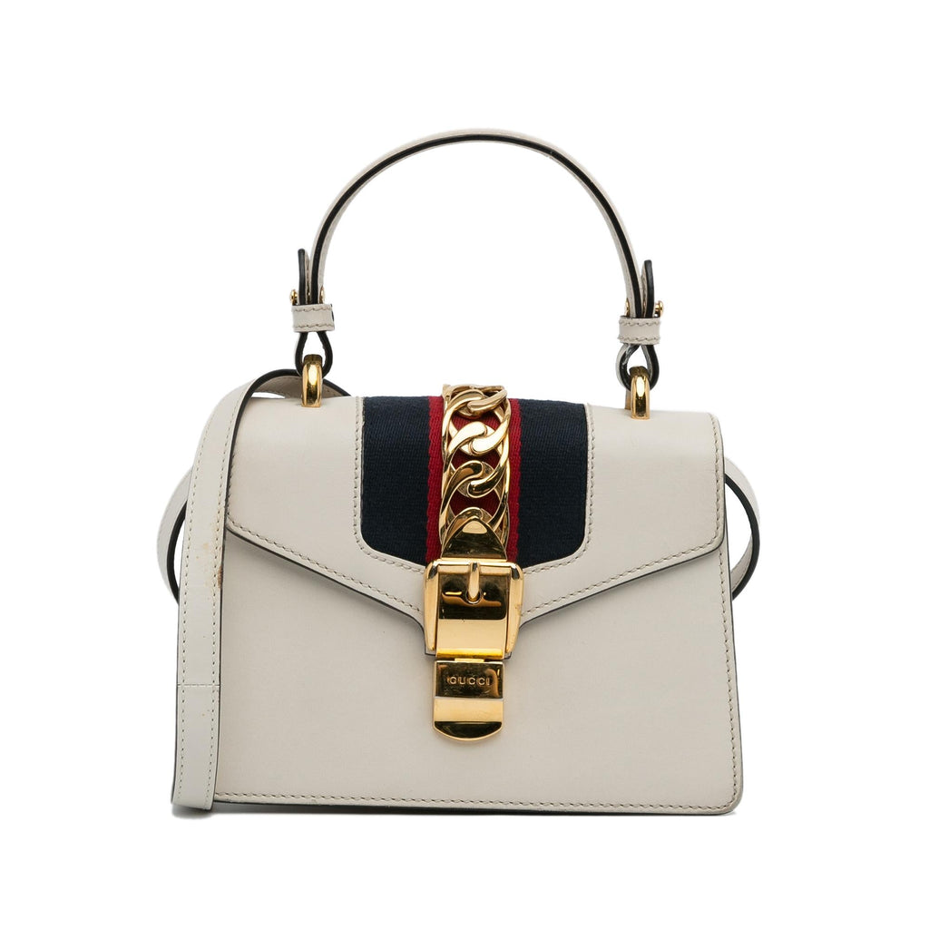 Gucci Mini Sylvie Satchel (SHG-fpc7UW)