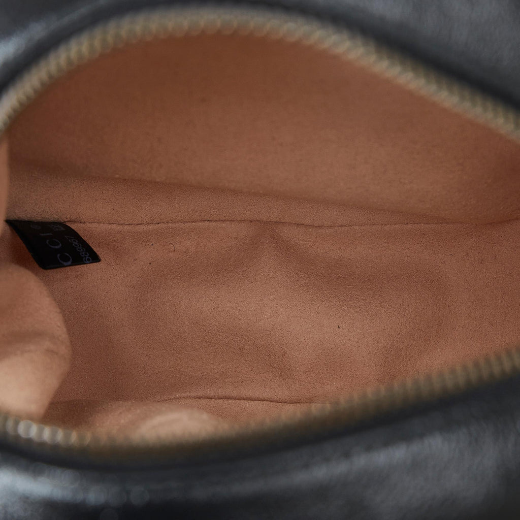 Gucci Mini Torchon GG Marmont Round Crossbody Bag (SHG-eGqyXA)