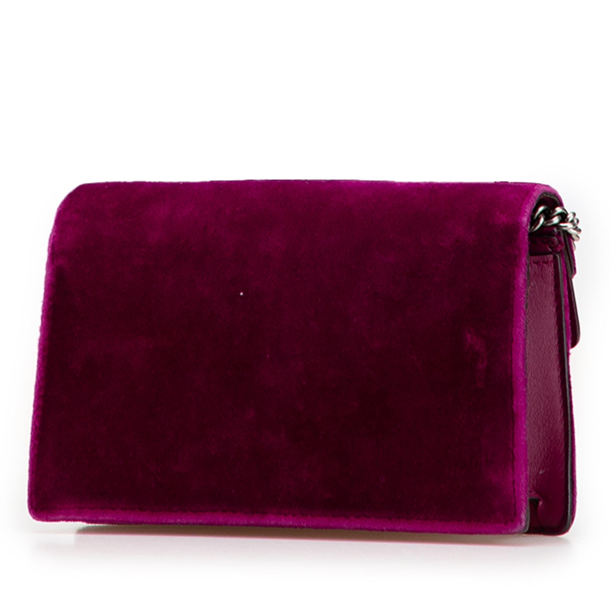 Gucci Mini Velvet Dionysus Crossbody