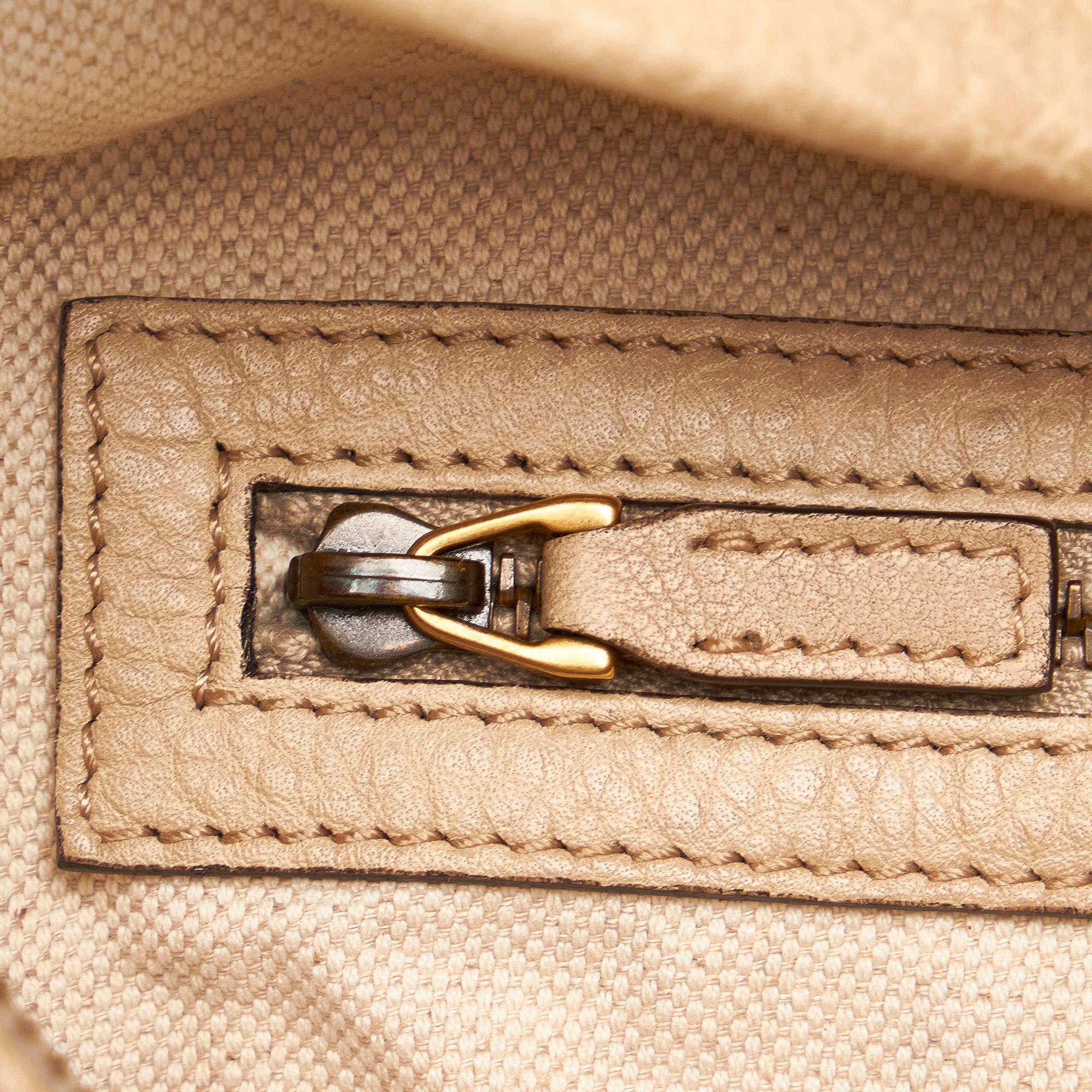 Gucci Miss GG Leather Satchel (SHG-SLAO0J)