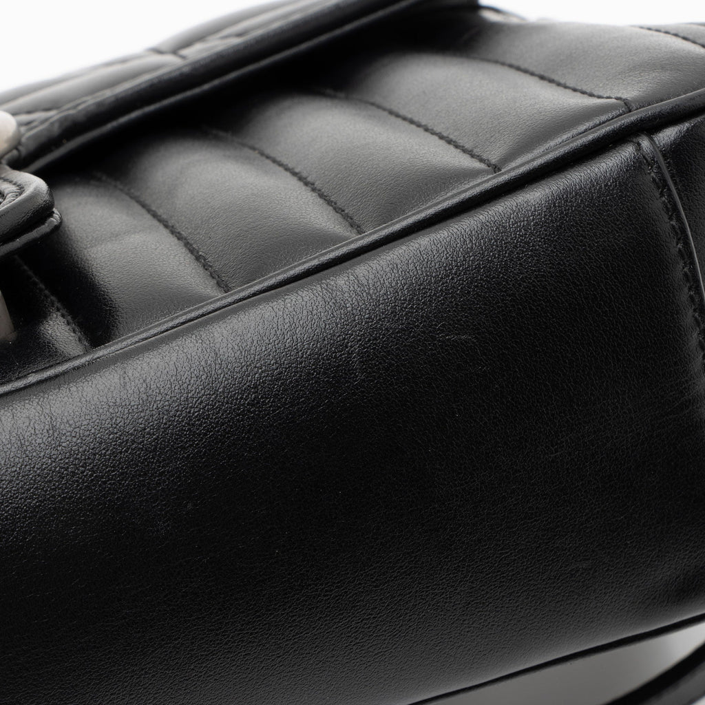 Gucci Mixed Matelasse Leather GG Marmont Aria Medium Flap Bag