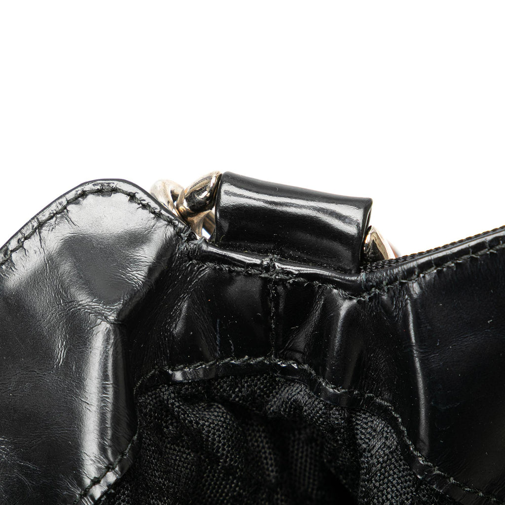 Gucci Nylon Bamboo Satchel